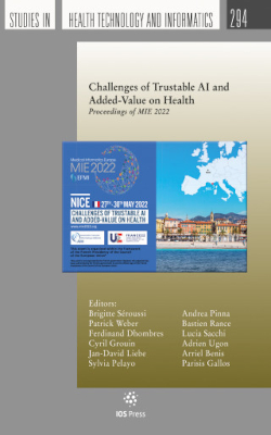 Book cover of "Challenges of Trustable AI and Added-Value on Health"